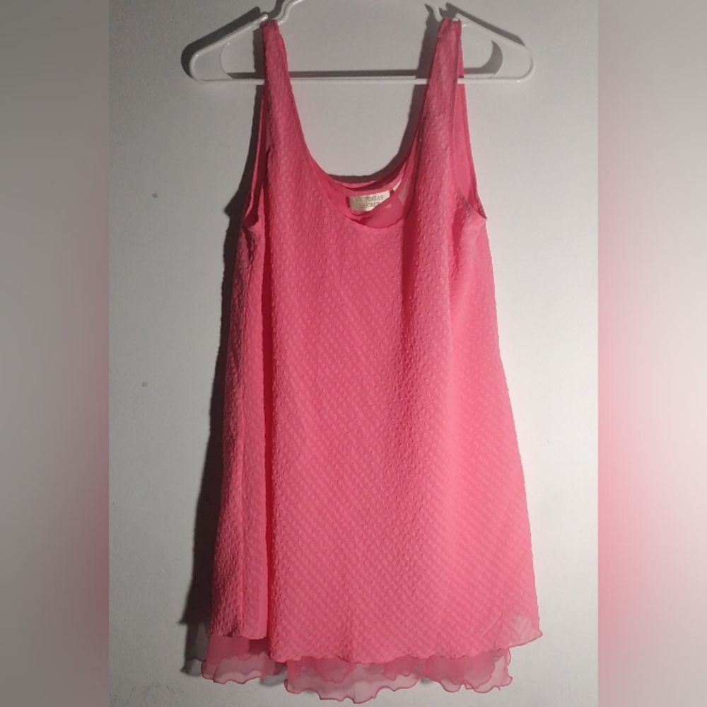 Vintage Victoria's secret gold label layered Nightie